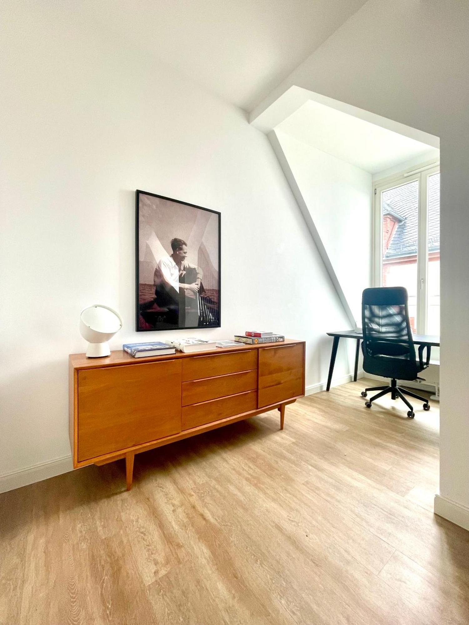 Super Zentrales Design-Apartment Wiesbaden Dış mekan fotoğraf