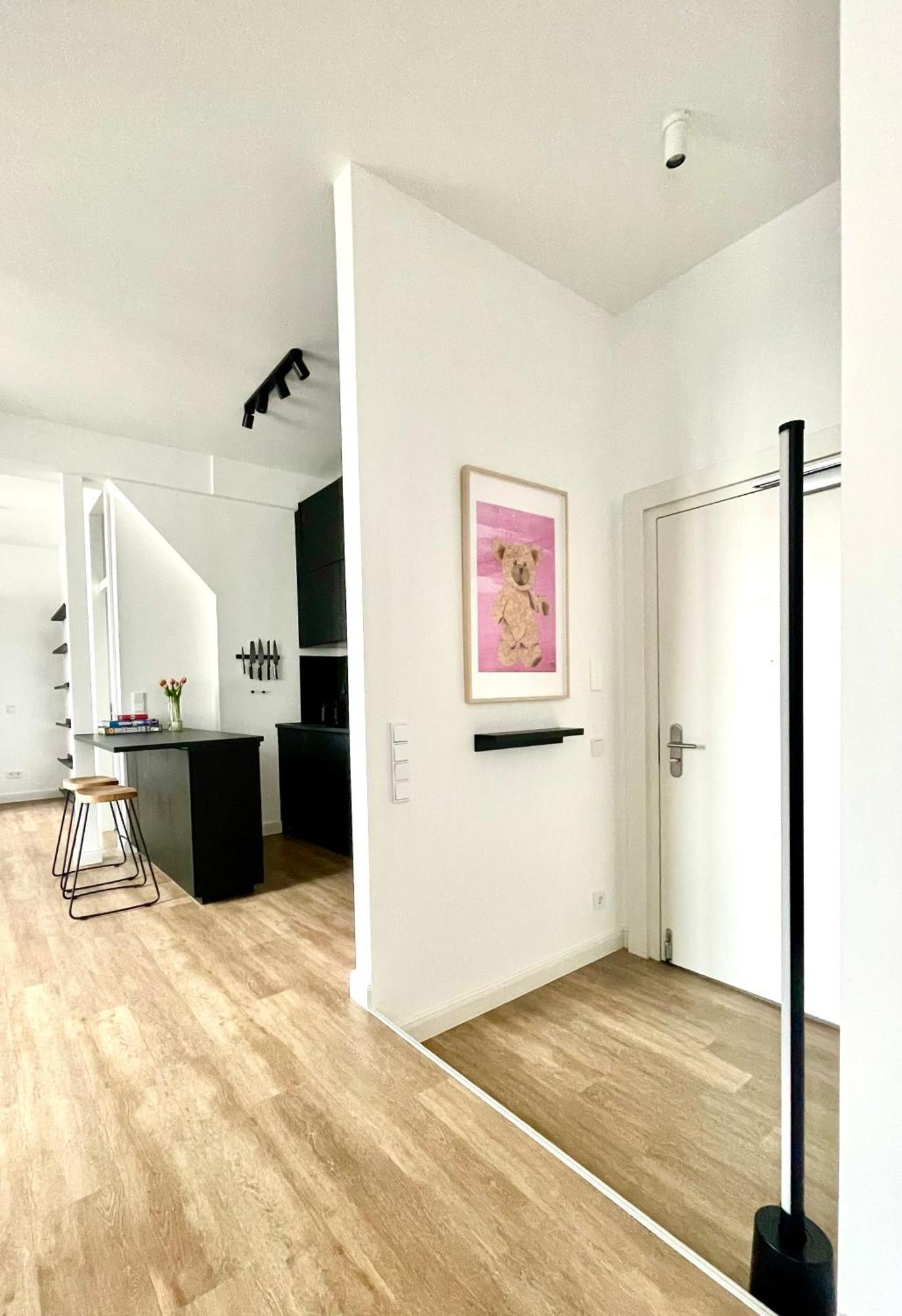 Super Zentrales Design-Apartment Wiesbaden Dış mekan fotoğraf